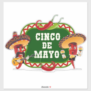 Sticker Cinco De Mayo