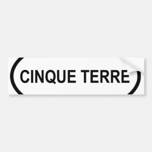 Sticker Cinque Terre