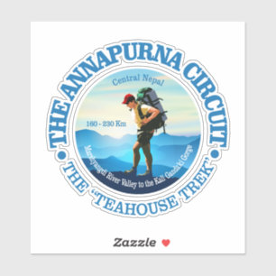 Sticker Circuit d'Annapurna (Hiker C)