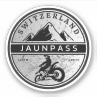 Circuit moto dans les Alpes suisses par Boltigen-J
