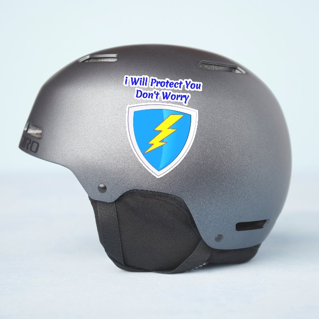Sticker Citation de sécurité amusante - Travailleur Casque (Côté casque)