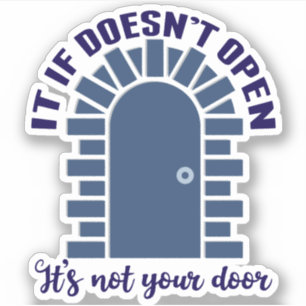 Sticker Citation Motivationnelle Restez Positif Non Votre
