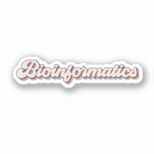Sticker Citations de bio-informatique,  Dictons de bio-inf