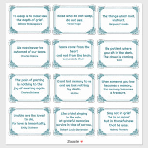 Sticker Citations douloureuses dans le cadre du coin Rose 