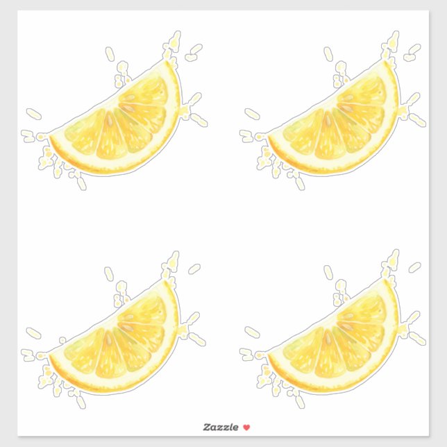 Sticker Citron (Feuille)