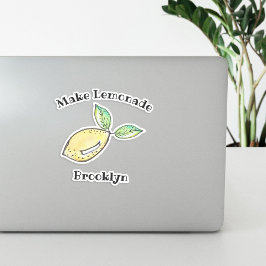 Sticker Citron Faire Lemonade Amusant Ado Nom Cute Moderne