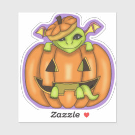 Sticker Citrouille Chumby