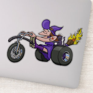 Sticker citrouille Jack-o'-lantern moche   Design Hallowee