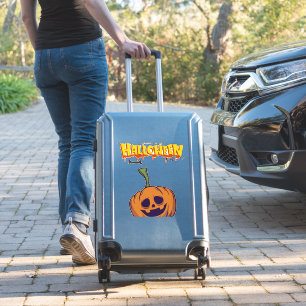 Sticker Citrouilles d'Halloween