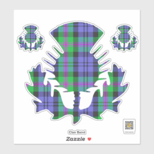 Sticker Clan Baird Thistle