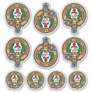 Sticker Clan Buchanan Crest