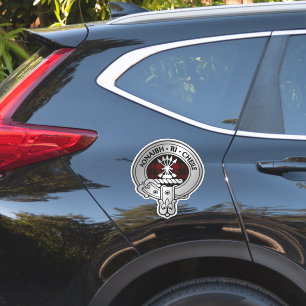Sticker Clan Cameron Crest & Tartan