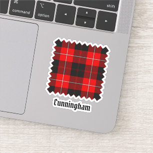 Sticker Clan Cunningham Tartan
