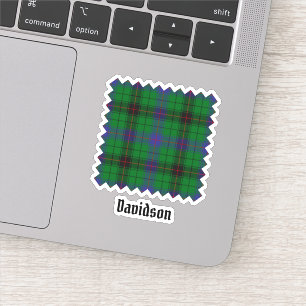 Sticker Clan Davidson Tartan
