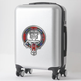 Sticker Clan Donnachaidh (Robertson) Tartan Crest