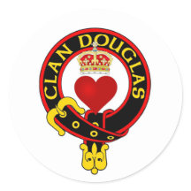 Sticker Clan Douglas Crest
