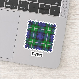 Sticker Clan Forbes Tartan