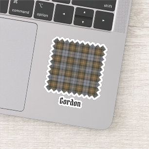 Sticker Clan Gordon Tartan Patiné