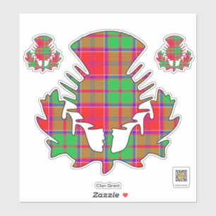 Sticker Clan Grant Thistle