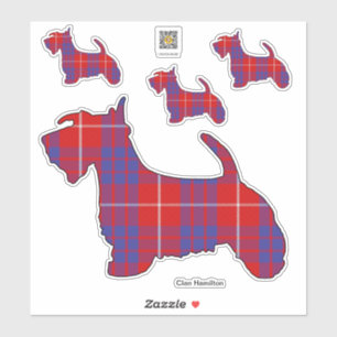 Sticker Clan Hamilton Scottie
