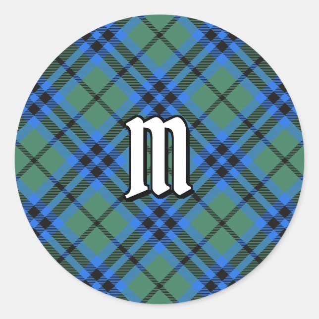 Sticker Clan Keith Tartan Classic Round (Devant)