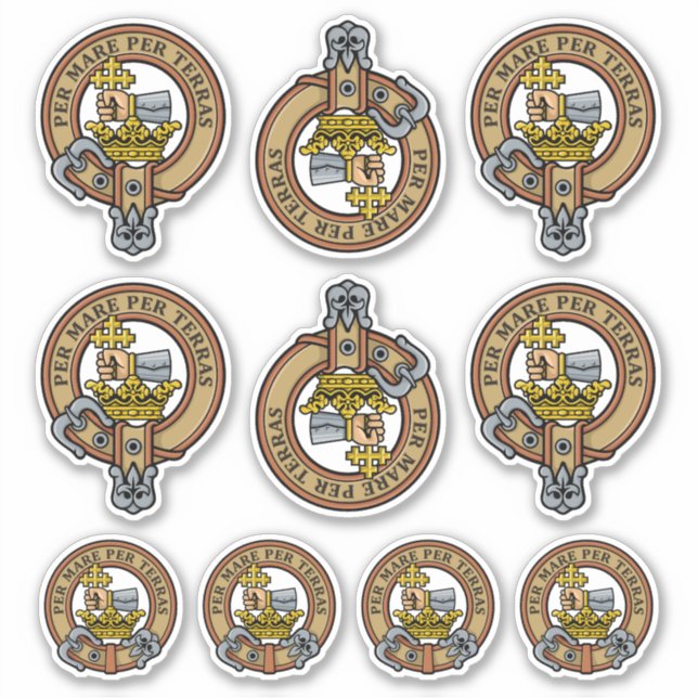 Sticker Clan MacDonald Crest (Devant)