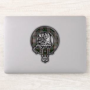 Sticker Clan MacKinnon Crest & Hunting Tartan