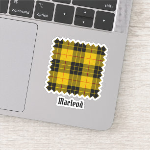 Sticker Clan Macleod de Lewis Tartan