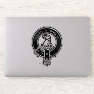 Sticker Clan MacNeacail (MacNicol/Nicolson) Crest & Tartan