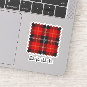Sticker Clan Marjoribanks Tartan