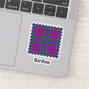 Sticker Clan Wardlaw Tartan