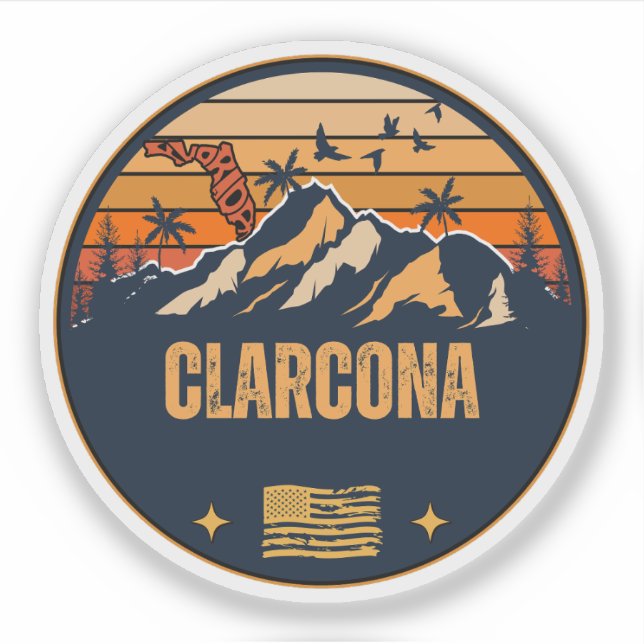Sticker Clarcona, Floride  (Devant)