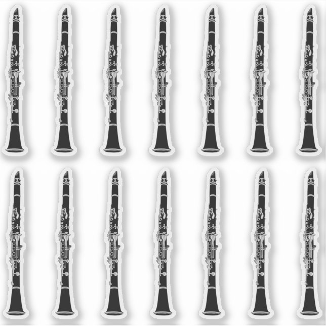 Sticker Clarinets (Devant)