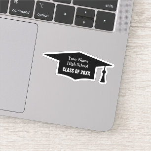 Sticker Classe de diplôme de casquette de gossel universit