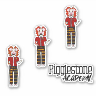Sticker Classe Pigglestone Academy Pig 4
