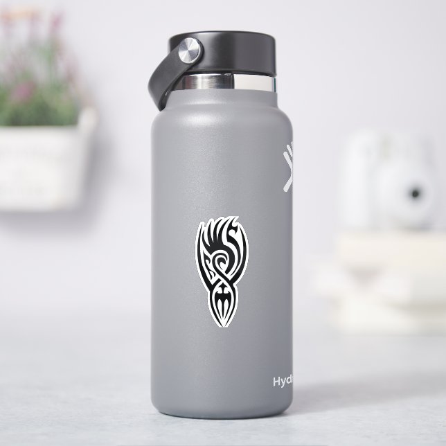 Sticker Classic Tattoo Inspired Line Art Design (HydroFlask)