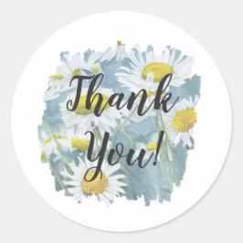 Sticker classique Merci Chamomile