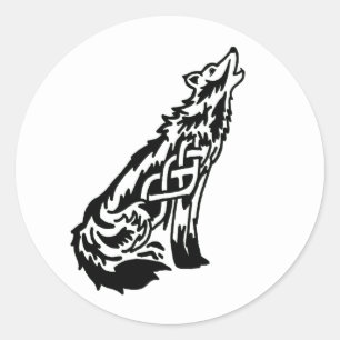 Sticker classique Wolf