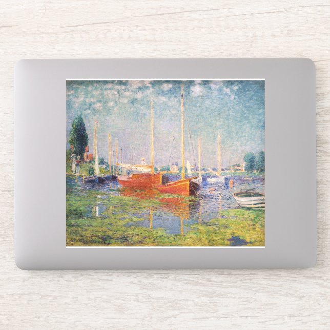 Sticker Claude Monet - Argenteuil (Ordinateur)