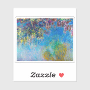 Sticker Claude Monet Wisteria