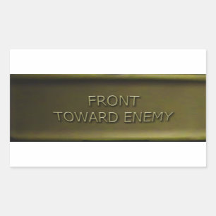 Sticker Claymore Mine Mk II Front vers l'ennemi