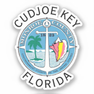 Sticker Clé Cudjoe - Clés Floride