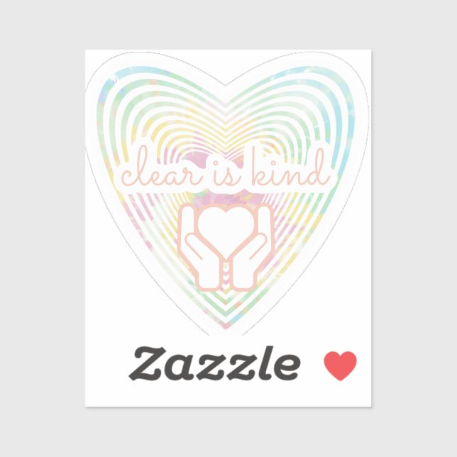 Sticker Clear is Genind (Feuille)