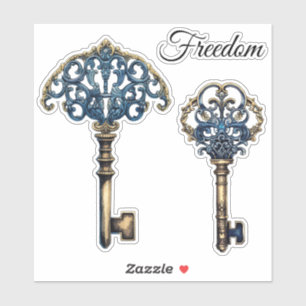 Sticker Clés de liberté