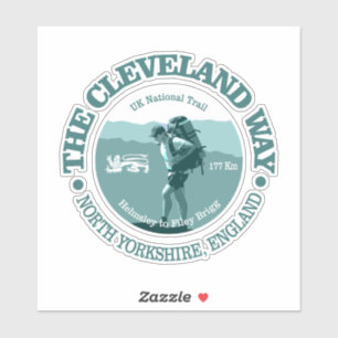 Sticker Cleveland Way (T)
