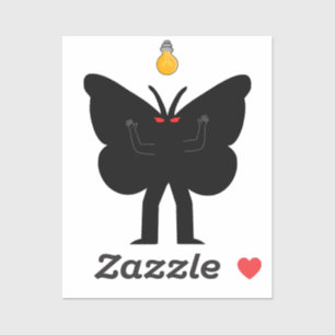 Sticker Clipart Mothman
