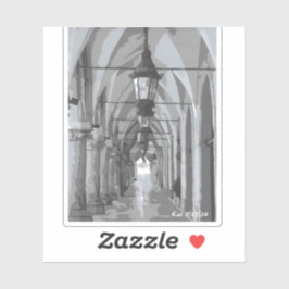 Sticker Cloth Hall Kraków, Pologne