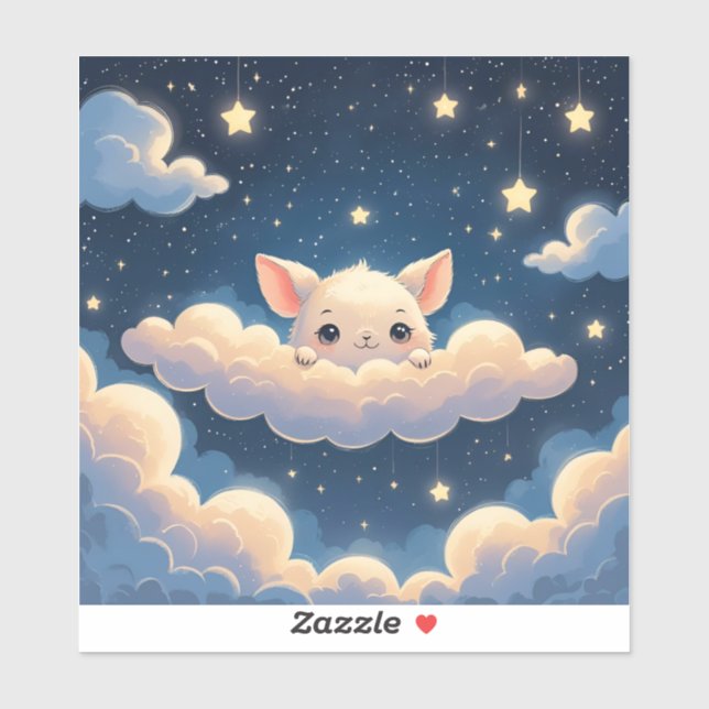 Sticker Cloud Cuddles and Starry Snuggles (Feuille)