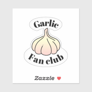 Sticker Club de fans d'ail