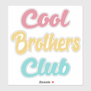 Sticker Club des Frères Cool II